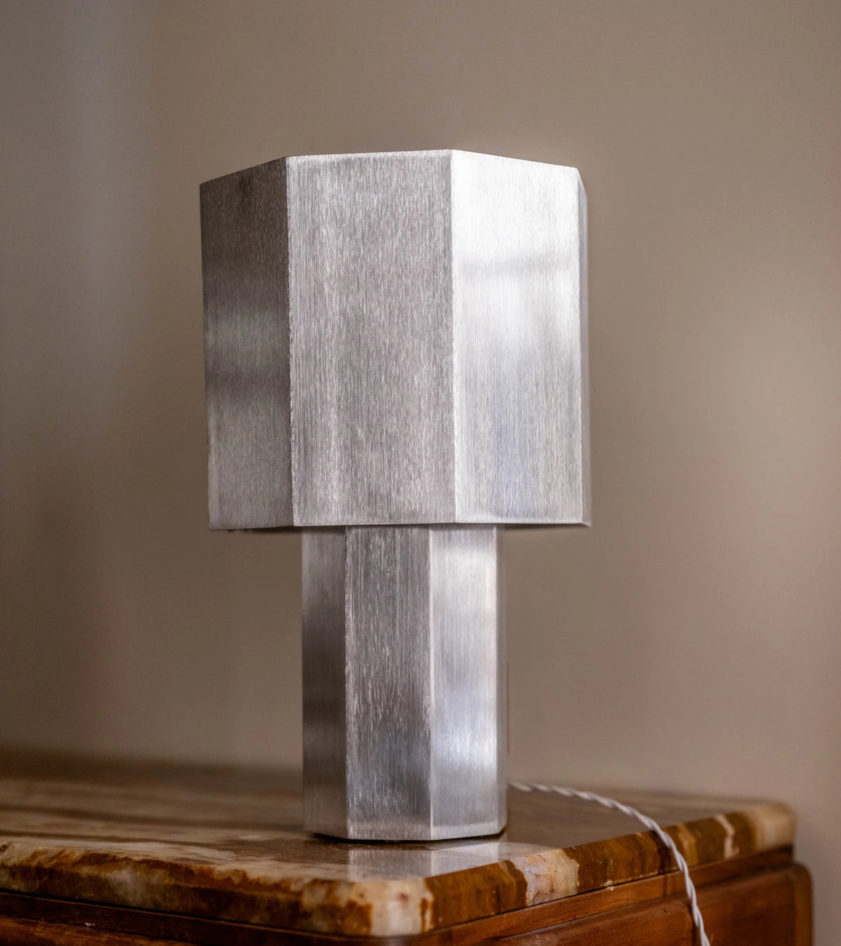 Pompon Lamp Alu