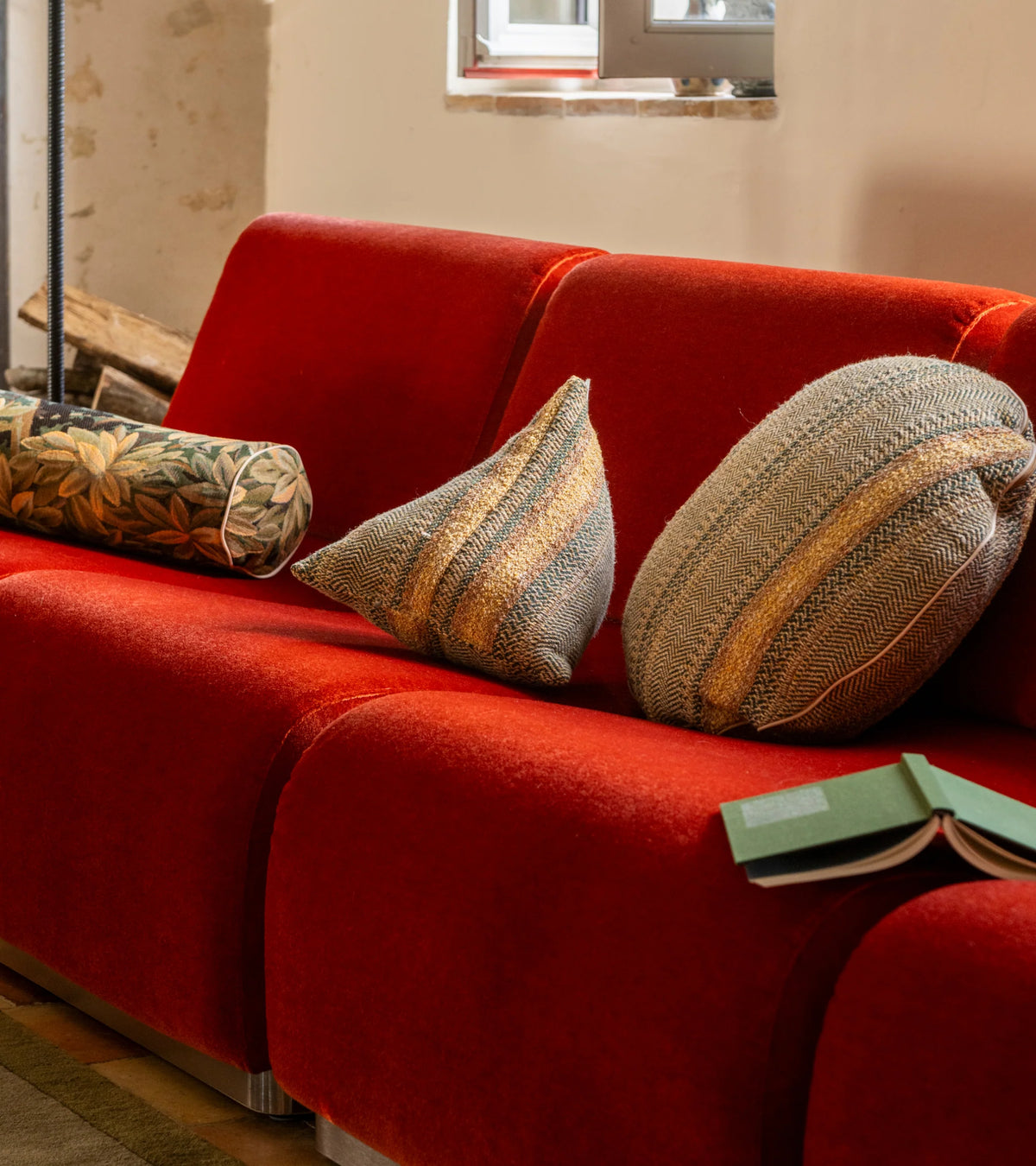 Rotondo sofa Vermillion