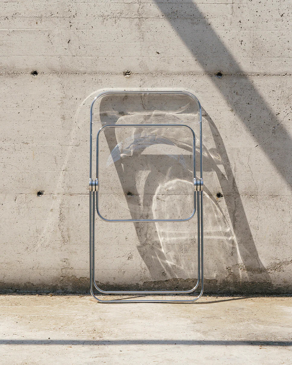 Plia by Giancarlo Piretti Transparent