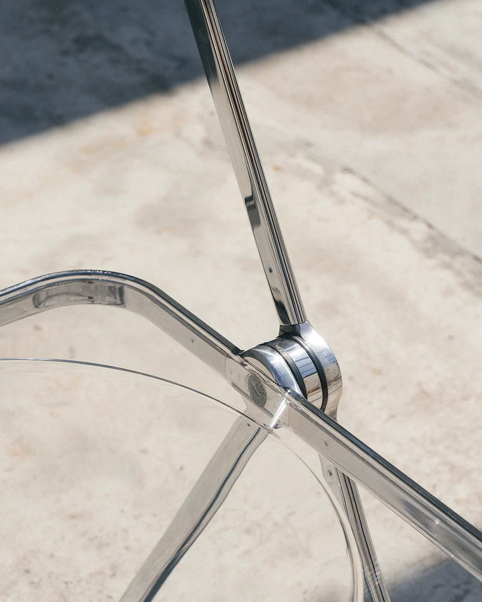 Plia by Giancarlo Piretti Transparent