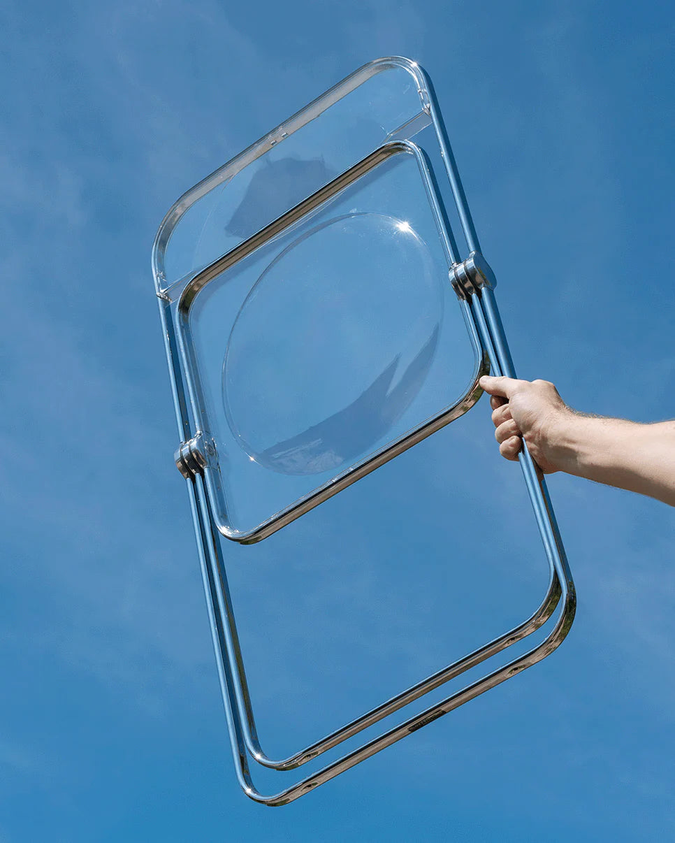 Plia by Giancarlo Piretti Transparent