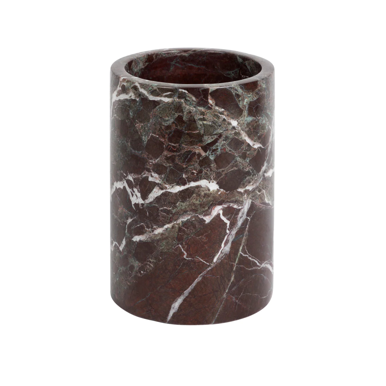 Burgundy Marble Bottle Cooler