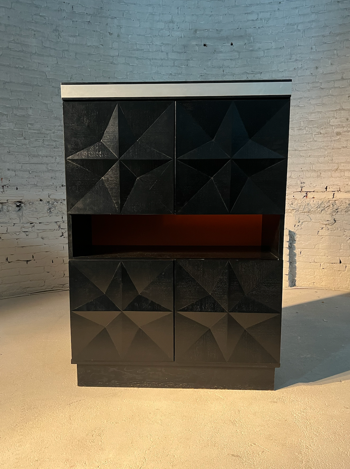 Brutalist Bar Cabinet De Coene