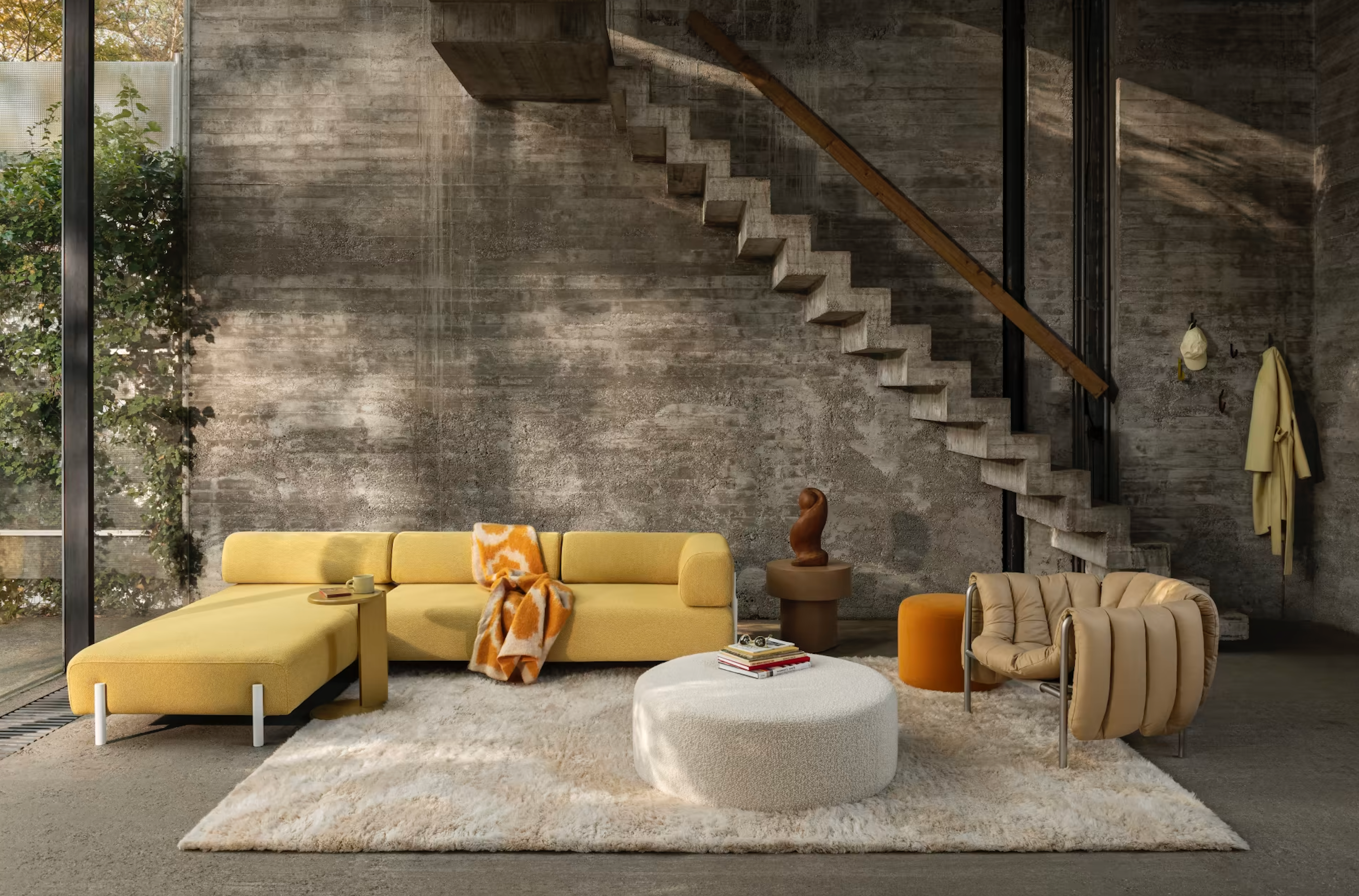 Monster Rug by Siri Carlén - Beige