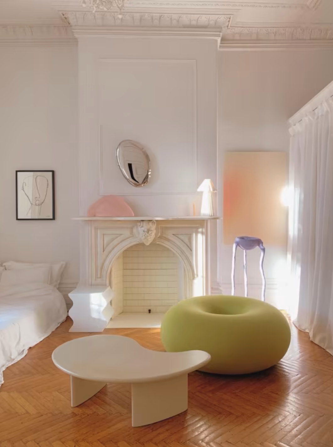 Boa Pouf by Sabine Marcelis