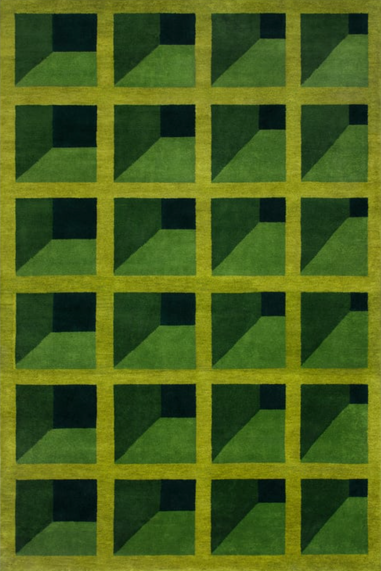 Garden Maze Rug by Campbell-Rey