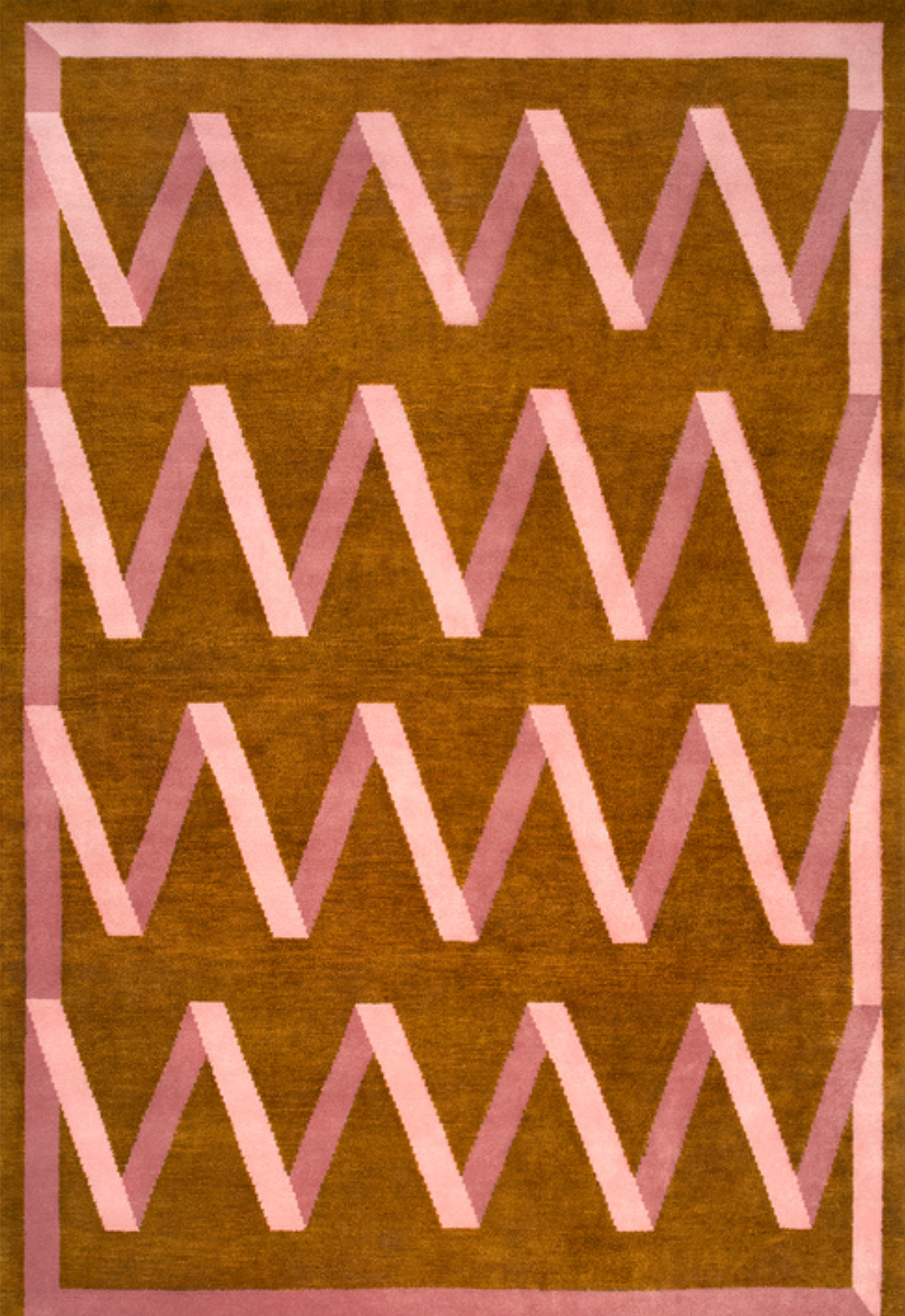 Folding Ribbon Rug by Campbell-Rey