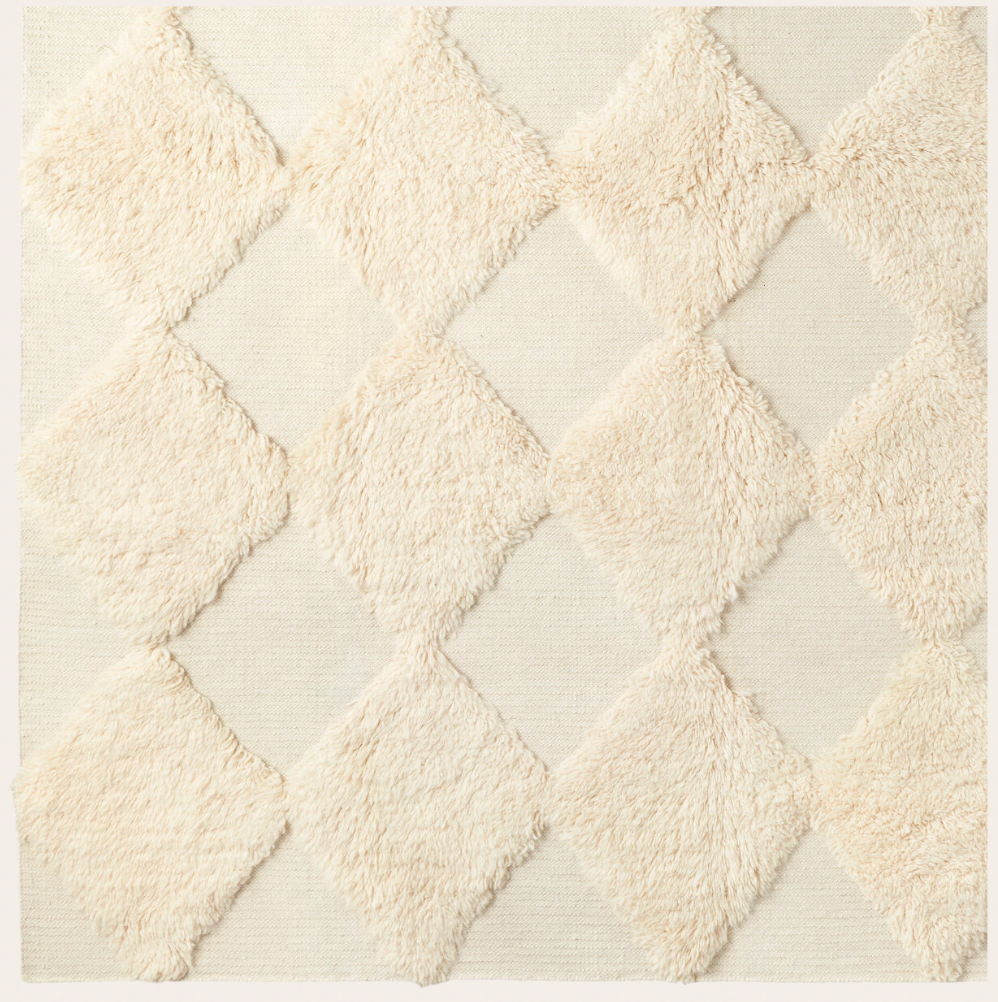 Chess Rya White Rug