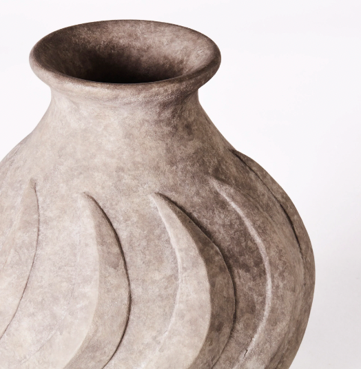 Swirl Vase Grey Small