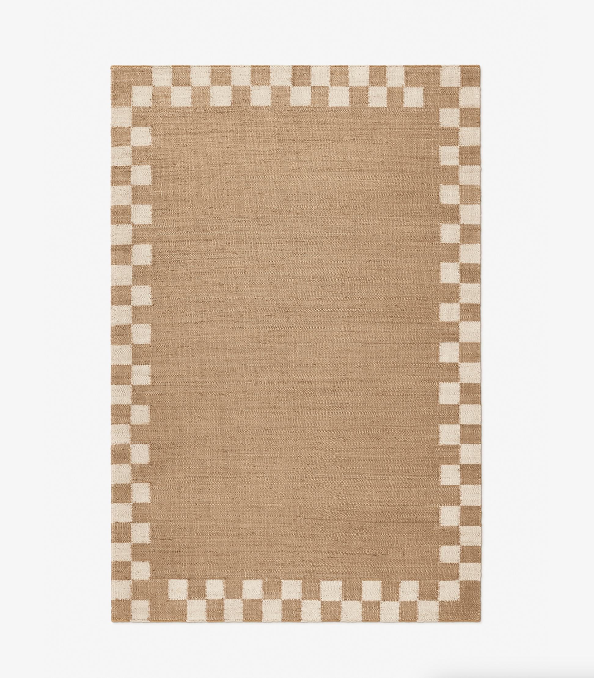 Jute Border Rug Cream