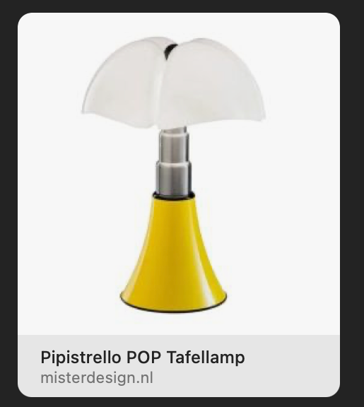 Pipistrello lamp