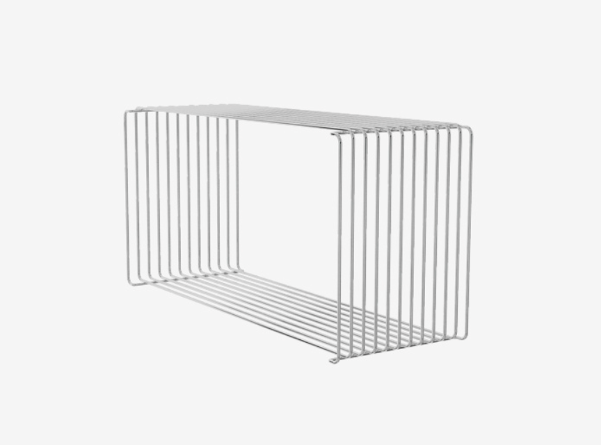 Panton Wire Cube - Chrome Extended