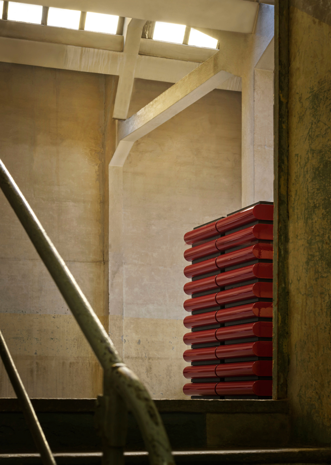 Storet Chest of Drawers by Nanda Vigo
