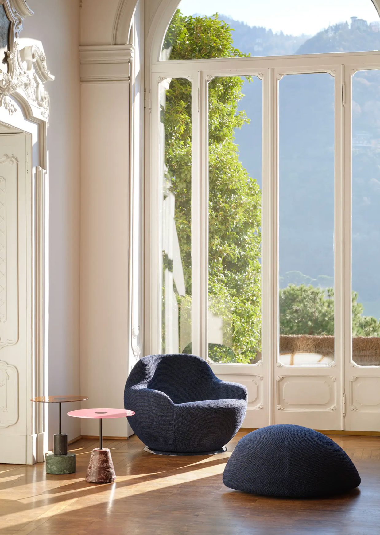Menhir Mini Low Table – Base F by Giotto Stoppino and Lodovico Acerbis