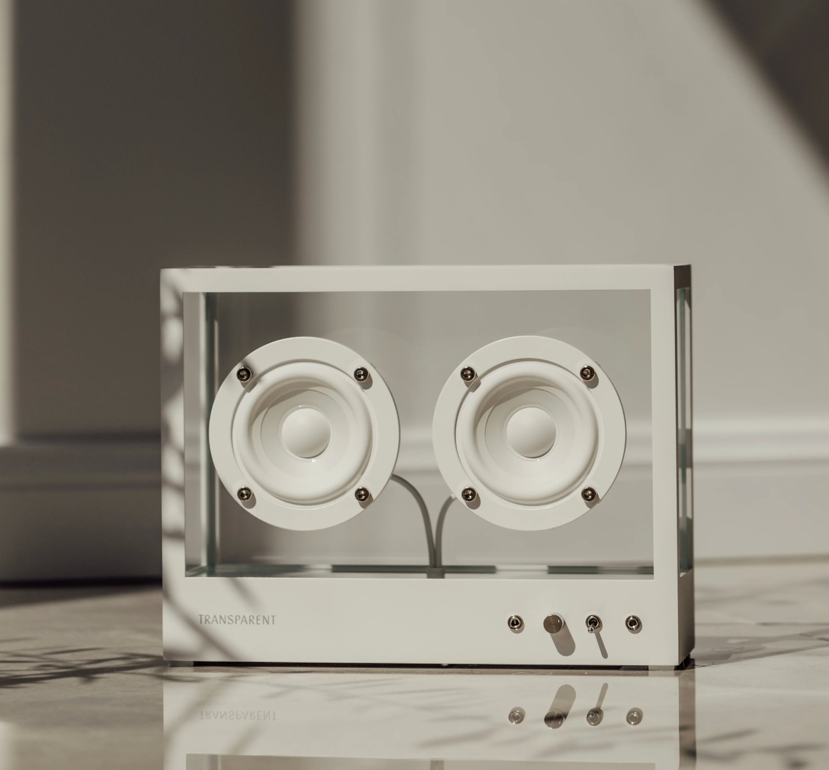 Small Transparent Speaker
