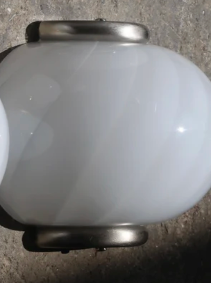 Murano Swirl wall lamp - White