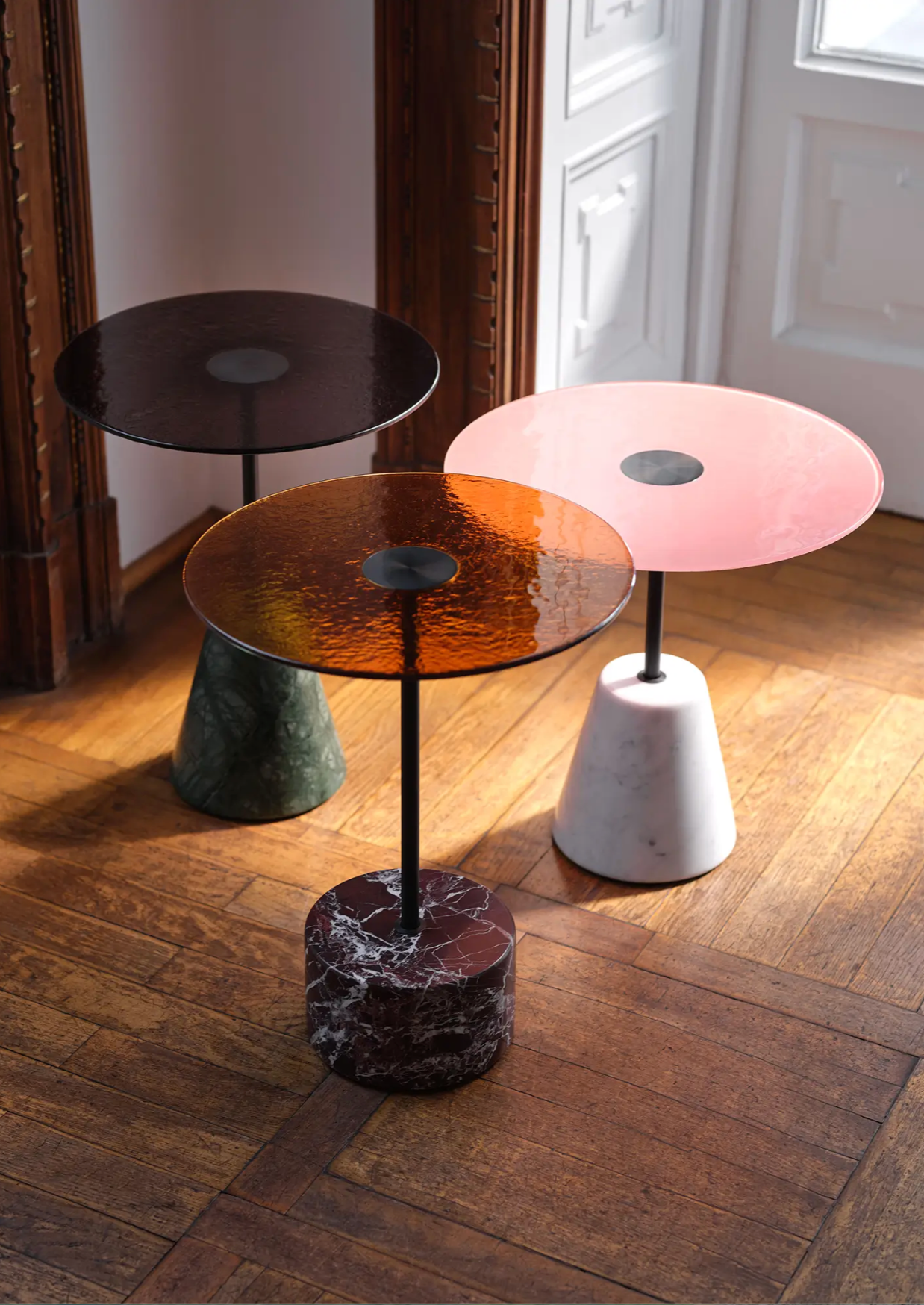 Menhir Mini Low Table – Base D+E by Giotto Stoppino and Lodovico Acerbis