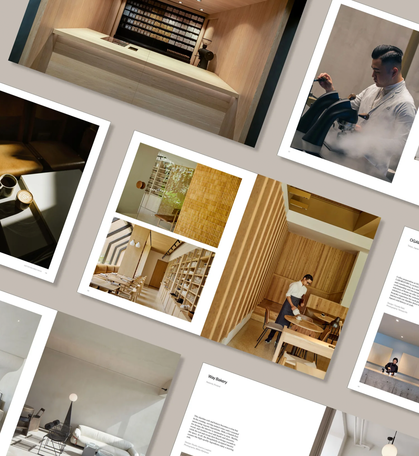 Softer Volumes Book / Cafes vol 1 – UMA Online