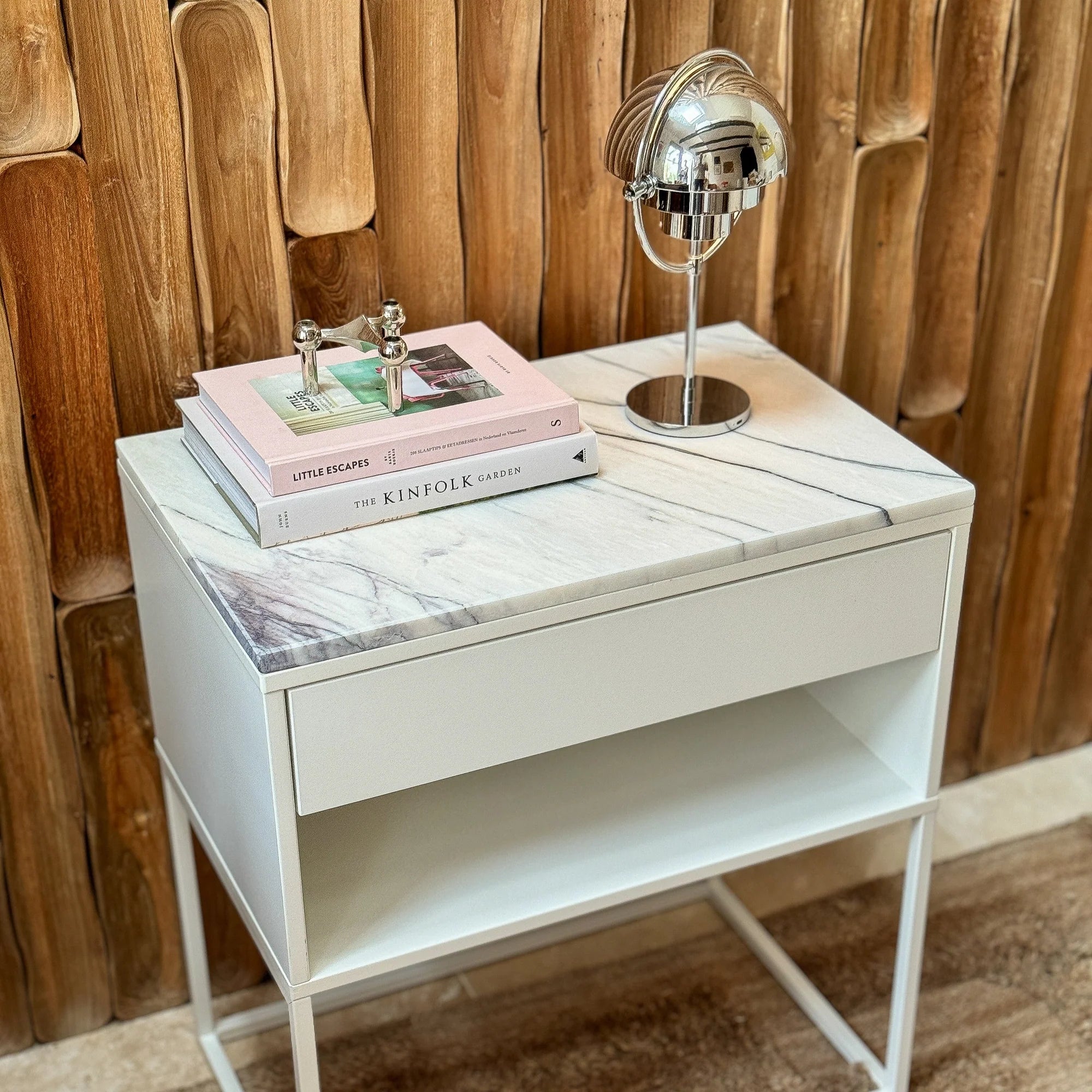 White Marble Rectangular Board XL