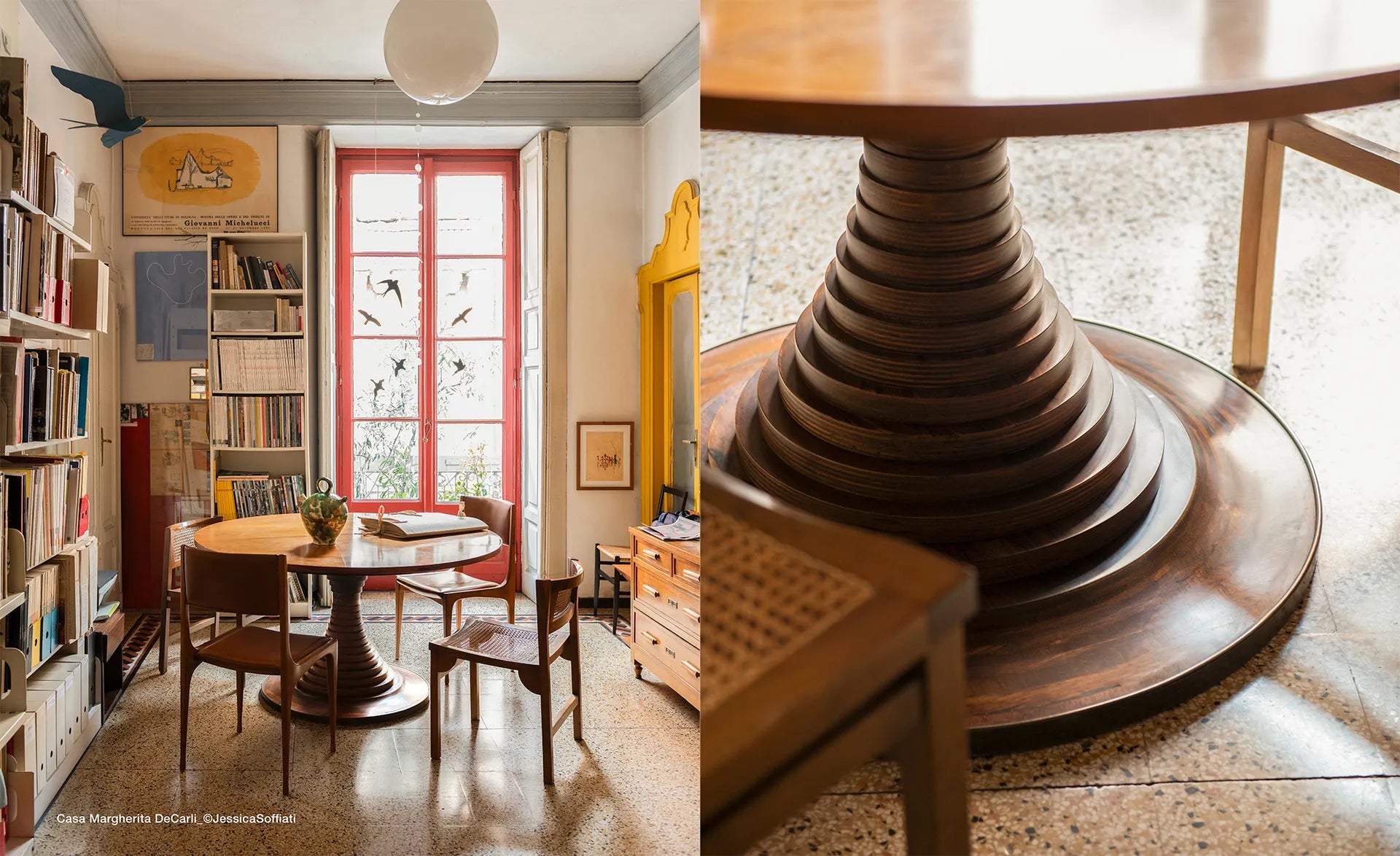 Tavolo a Dischi Dining Table