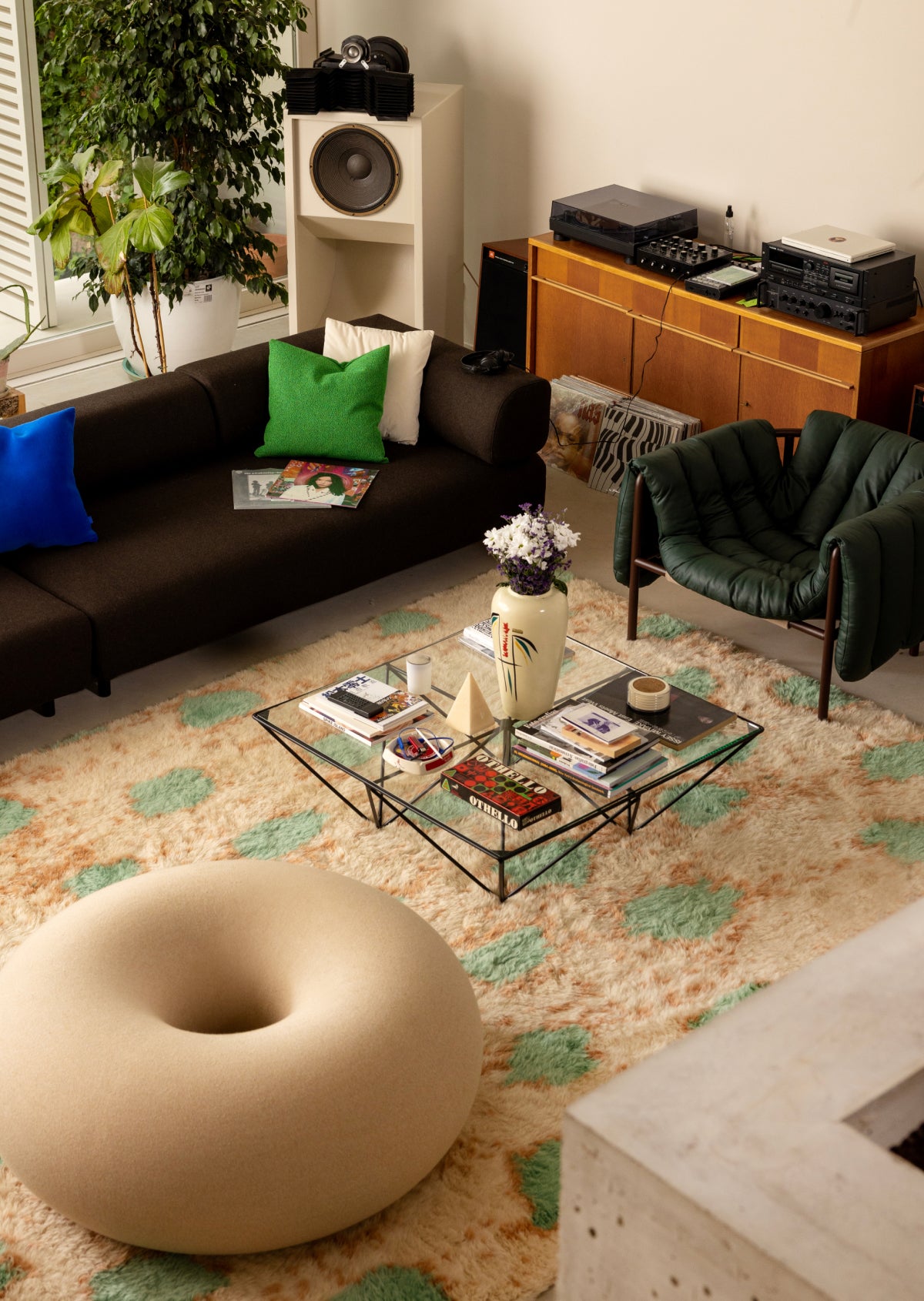 Puffy lounge chair by Faye Toogood