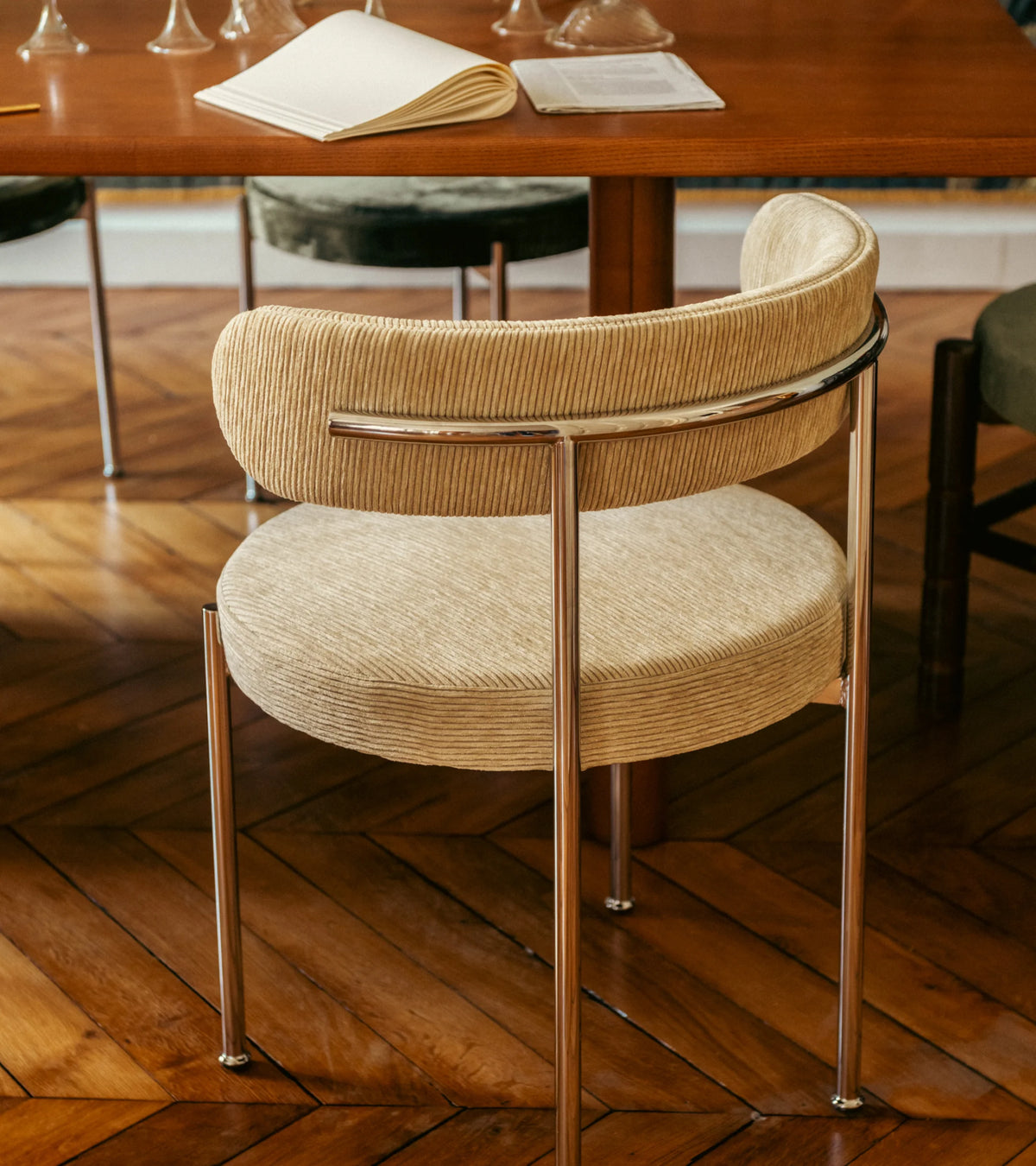 Libera dining chair corduroy