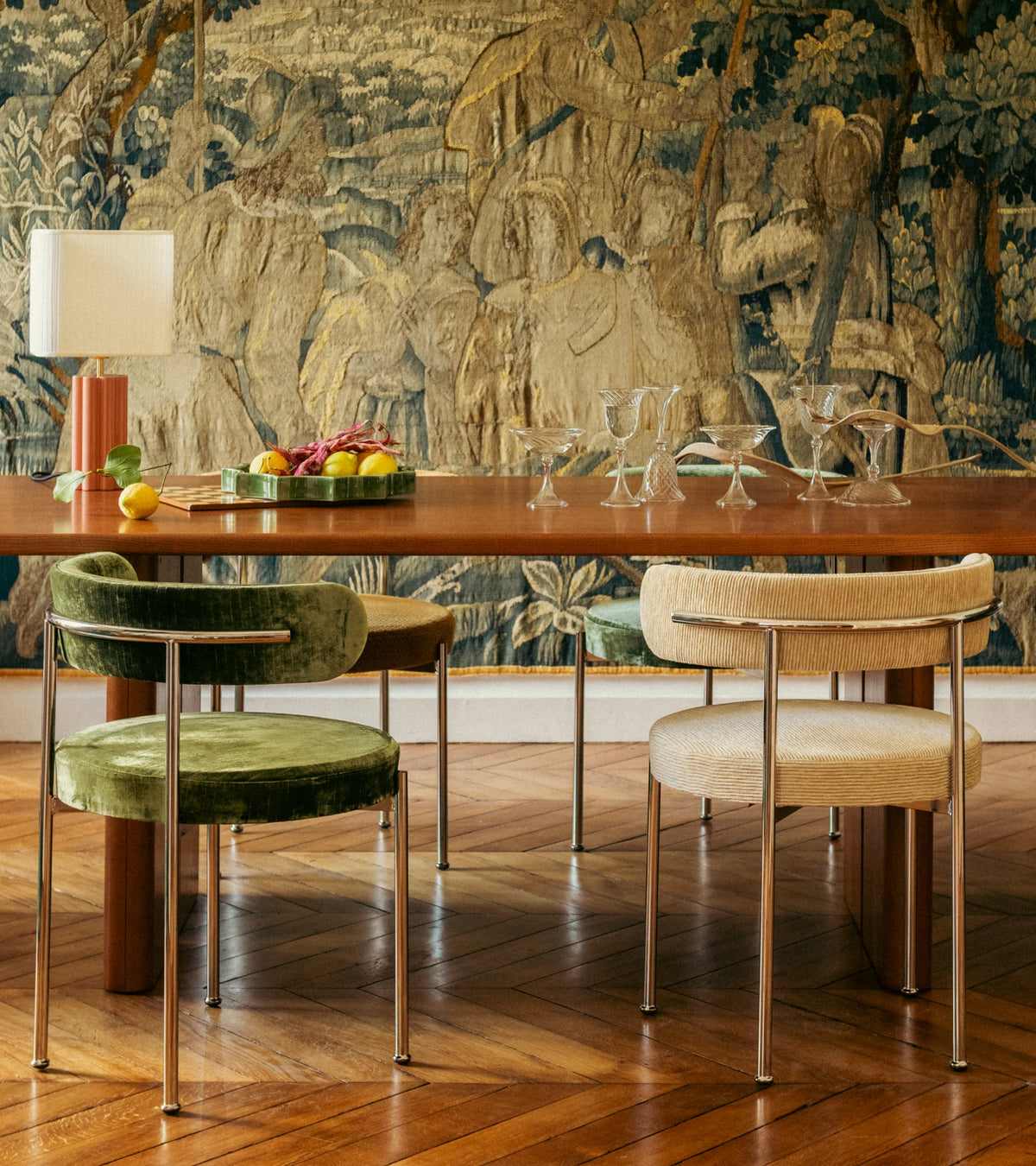Libera dining chair corduroy