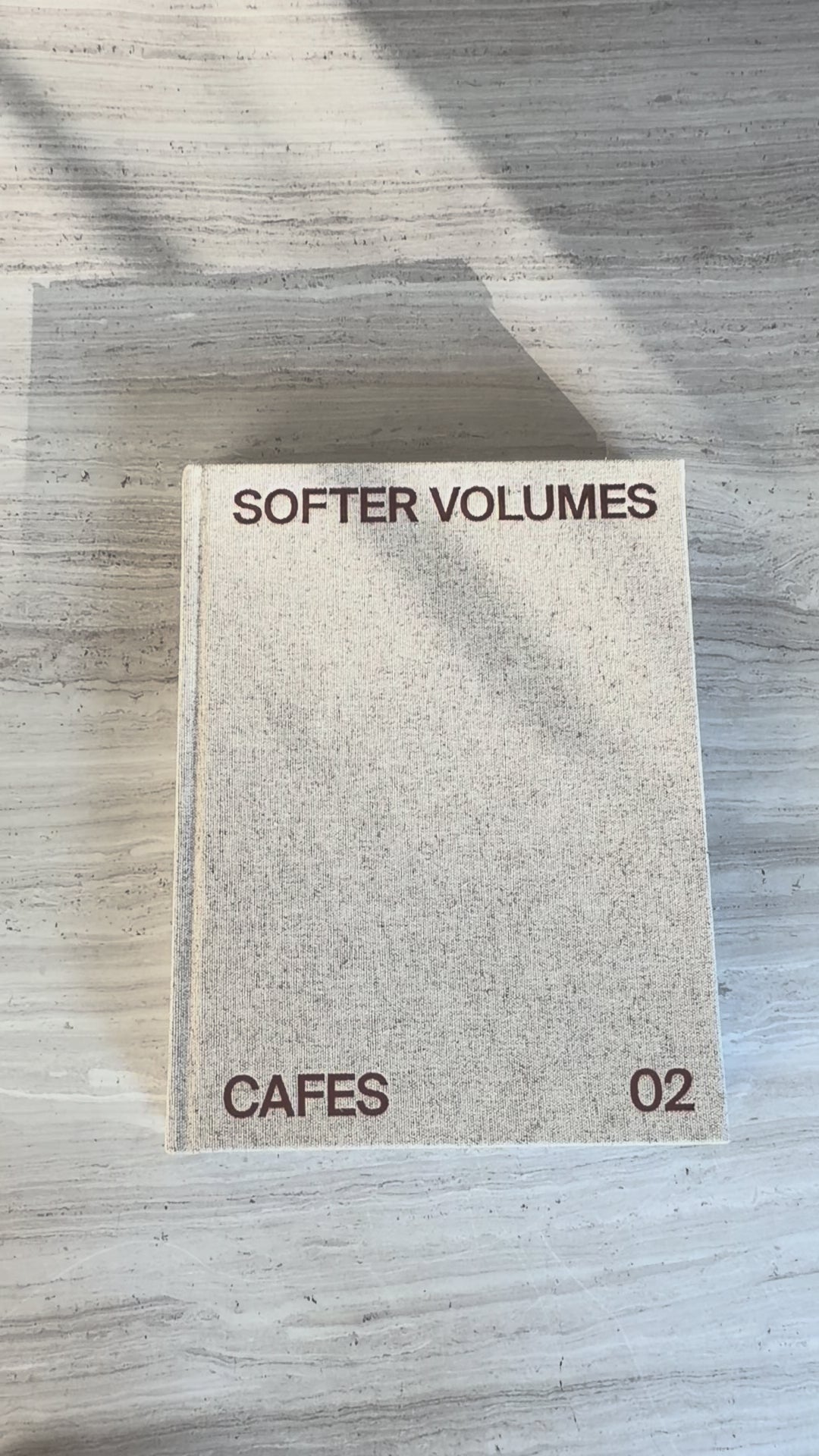 Load video: Softer Volumes Book / Cafes vol 2