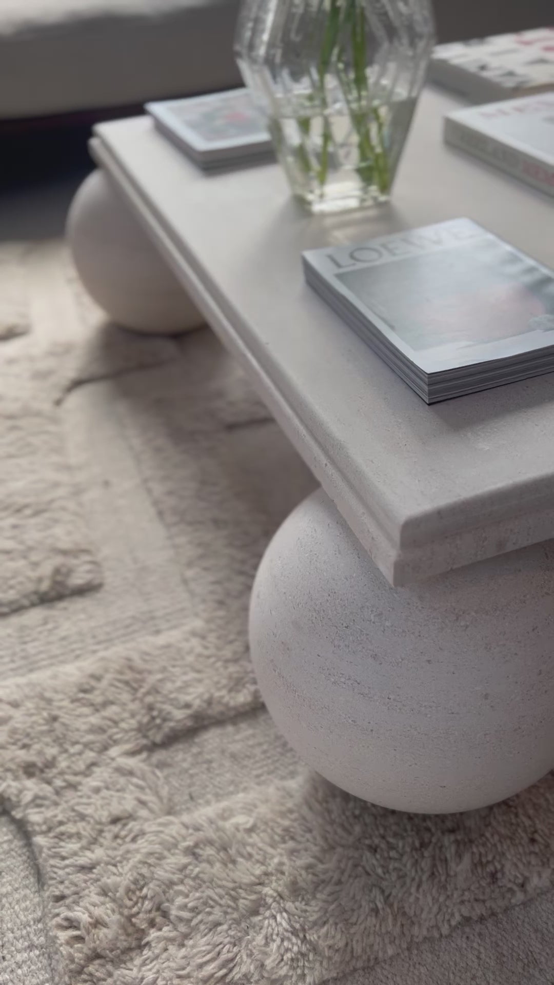 Load video: Marble coffeetable Coxon