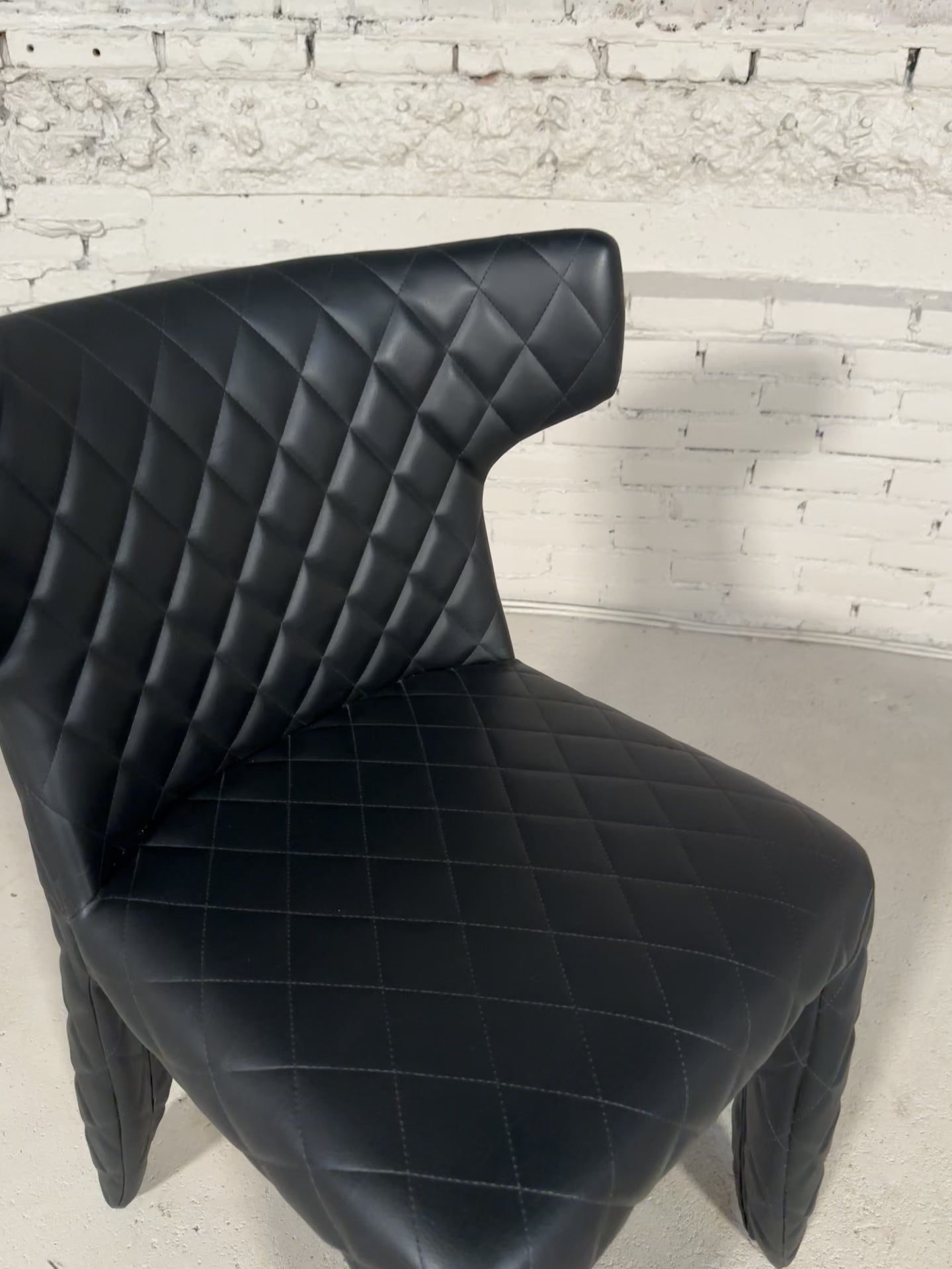 Load video: Set of Four Monster Dining Chairs by Marcel Wanders for MOOOI