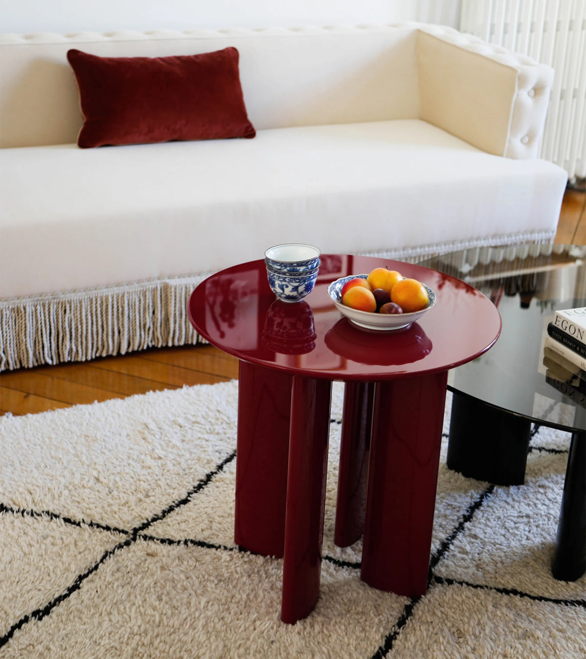Carlotta Laquered Sidetable