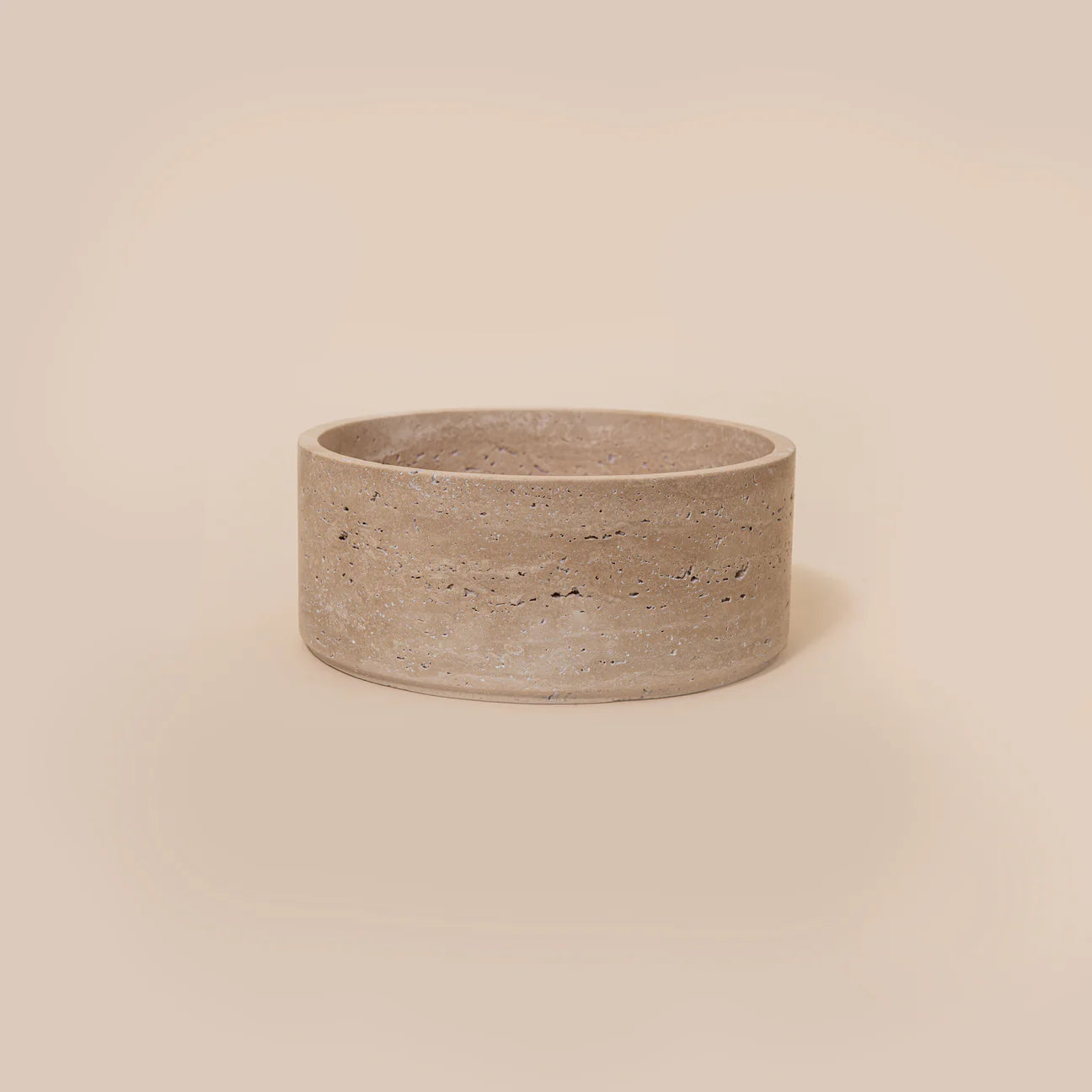 Travertine Fruit Bowl