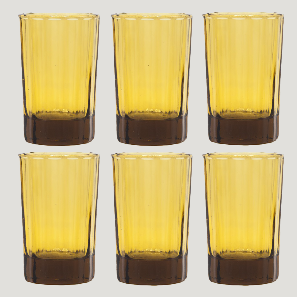 Water Glass Reed 20 CL, set of 6
